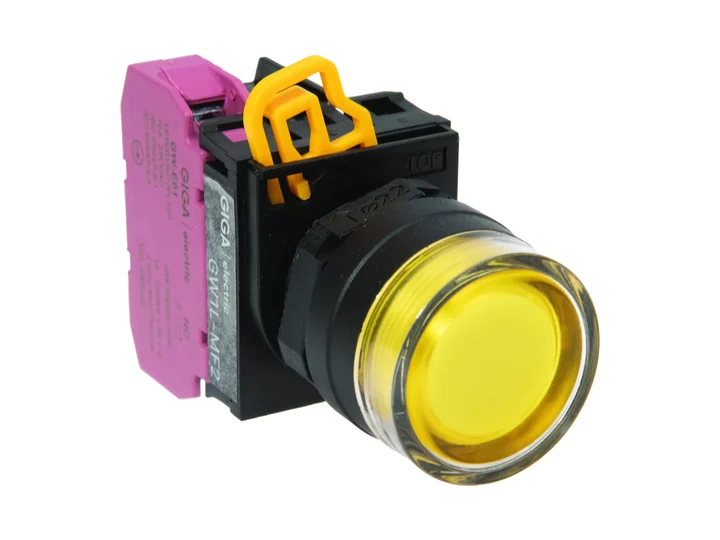 Nút nhấn có đèn LED Giga Electric GW1L-AF2E10QM3 GW1L-AF2E10QM3