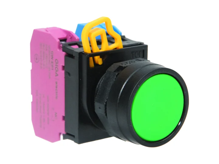 Nút nhấn có đèn LED Giga Electric GW1L-MF2E01QM3